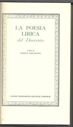 La poesia lirica del Duecento