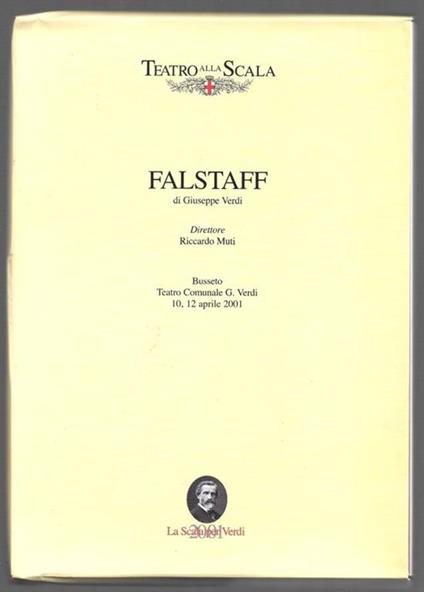 Falstaff - 2 Voll - Giuseppe Verdi - copertina