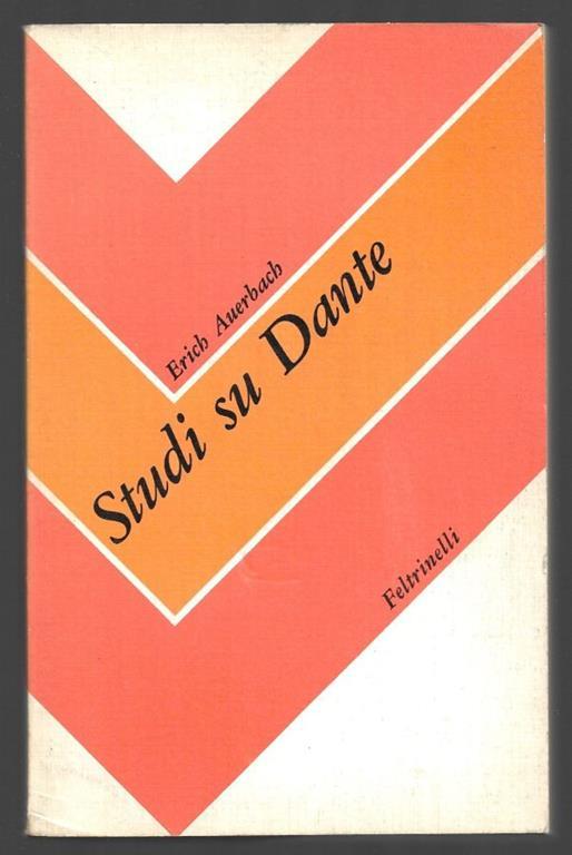 Studi su Dante - Erich Auerbach - copertina