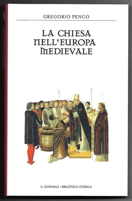 La chiesa nell'Europa Medievale - Gregorio Penco - copertina