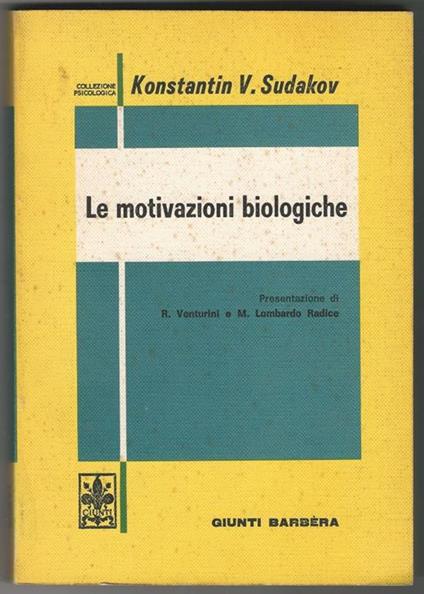 Le motivazioni biologiche - copertina