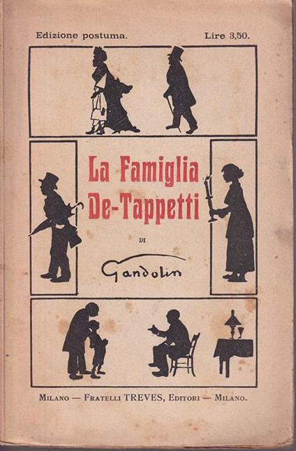 La famiglia De-Tappetti Edizione postuma - copertina