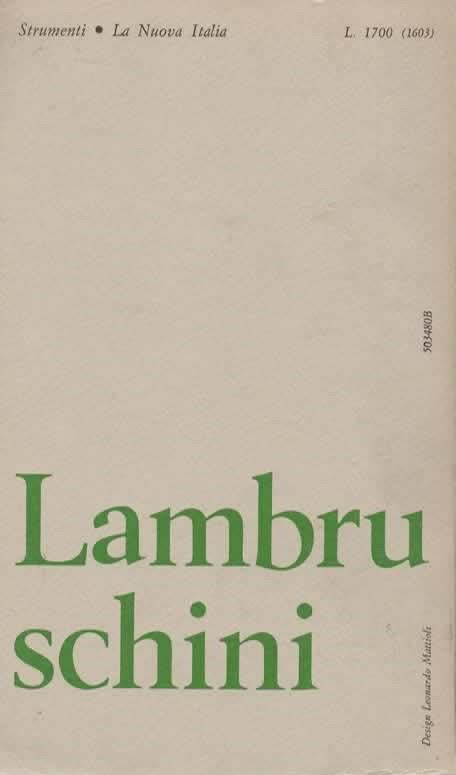 Dell'autorità e della libertà. Pensieri di un solitario. Edizione critica completa a cura di Angiolo Gambaro - Raffaello Lambruschini - 2