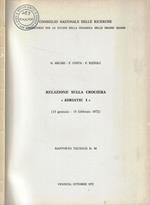 Relazione sulla crociera Adriatic I (15 gennaio-15 febbraio 1972)