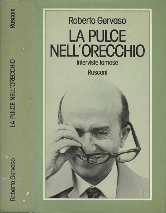 La pulce nell’orecchio - Roberto Gervaso - copertina