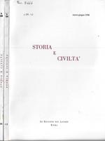 Storia e civiltà anno 1998