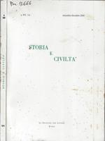 Storia e civiltà n. 3-4 anno 2000