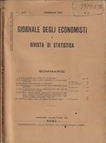 Giornale degli economisti e rivista di statistica anno 1912 Vol. XLIV N. 2