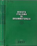 Rivista italiana di drammaturgia N. 15,16, 17, 18 anno 1980