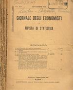 Giornale degli economisti e rivista di statistica. Vol.XLV, fasc.9, 10, 11/12, anno 1912