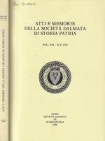 Atti e Memorie della Società Dalmata di Storia Patria Vol. XIX