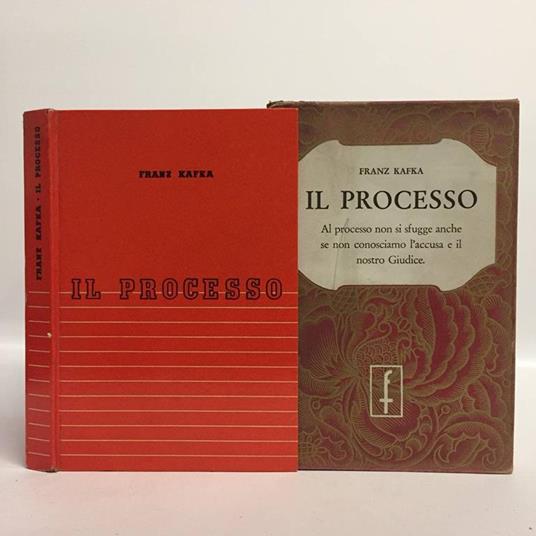 Il processo - Franz Kafka - copertina