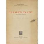 La falsità in atti