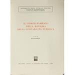 Il completamento della riforma della contabilità pubblica