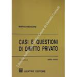 Casi e questioni di diritto privato. Editio minor