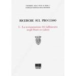 Ricerche sul processo. N. 5 - La restaurazione del fallimento negli stati socialisti