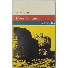 L' ora di tutti - Maria Corti - copertina