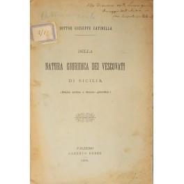 Della natura giuridica dei Vescovati di Sicilia. (Studio critico e storico-giuridico) - Giuseppe Catarinella - copertina