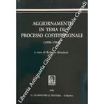 Aggiornamenti in tema di processo costituzionale (1990-1992)