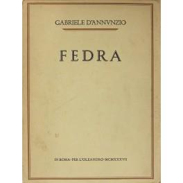 Fedra - Gabriele D'Annunzio - copertina