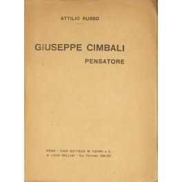 Giuseppe Cimbali pensatore. Saggio critico - copertina