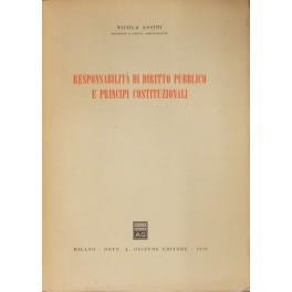 Responsabilità di diritto pubblico e principi costituzionali - Nicola Assini - copertina