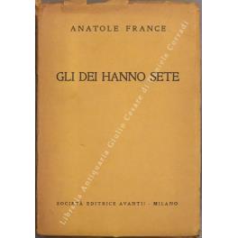 Gli dei hanno sete - Anatole France - copertina