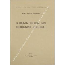 La protezione dei diritti umani nell'ordinamento internazionale - copertina