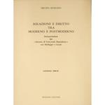 Relazione e diritto tra moderno e postmoderno. Interpretazione del Sistema di Universale Dipendenza con Heidegger e Lacan. Lezioni 1986-87