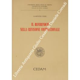 Il referendum nella revisione costituzionale - Giampietro Ferri - copertina