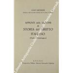 Appunti delle lezioni di Storia del Diritto Italiano (Parte Metodologica)