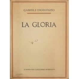 La gloria - Gabriele D'Annunzio - copertina