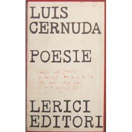 Poesie. Traduzione, introduzione, bio-bibliografia a cura di Francesco Tentori Montalto - Luis Cernuda - copertina