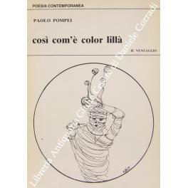 Così com'è color lillà - Paolo Pompei - copertina