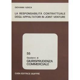 La responsabilità contrattuale degli appaltatori in joint venture - Giovanni Iudica - copertina