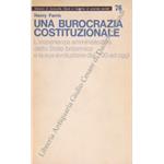 Una burocrazia costituzionale. L'esperienza amministrativa dello Stato britannico e la sua evoluzione dal '700 ad oggi