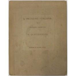 L' incisione italiana. Il Quattrocento - Alfredo Petrucci - copertina