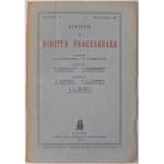 Rivista di Diritto Processuale. Annata 1962. Diretta da: Francesco Carnelutti, Giuseppe Chiovenda, Piero Calamandrei, Enrico Tullio Liebman. Anno XVII (Seconda Serie)