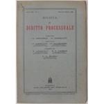 Rivista di Diritto Processuale. Annata 1965. Diretta da: Francesco Carnelutti, Giuseppe Chiovenda, Piero Calamandrei, Enrico Tullio Liebman. Anno XX (Seconda Serie)