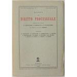 Rivista di Diritto Processuale. Annata 1988. Diretta da: Francesco Carnelutti, Giuseppe Chiovenda, Piero Calamandrei, Enrico Tullio Liebman. Anno XLIII (Seconda Serie)