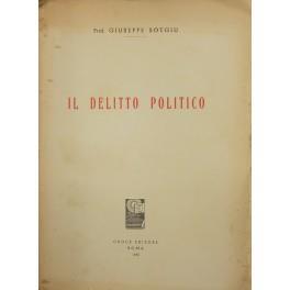 Il delitto politico - Giuseppe Sotgiu - copertina