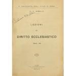 Lezioni di diritto ecclesiastico 1942-43