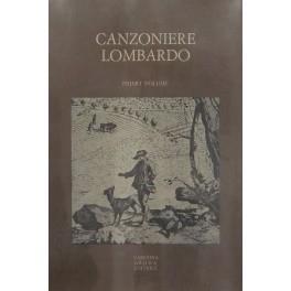 Canzoniere Lombardo. Presentazione dell'Avv. Prof. Francesco Ogliari Presidente dell'Istituto per la Storia dell'Arte Lombarda - copertina