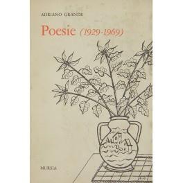 Poesie (1929-1969) - Adriano Grande - copertina