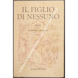 Il figlio di nessuno - Romano Romani - copertina