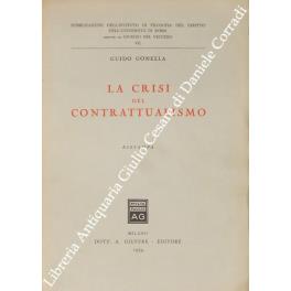 La crisi del contrattualismo - Guido Gonella - copertina