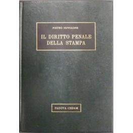 Il diritto penale della stampa - Pietro Nuvolone - copertina