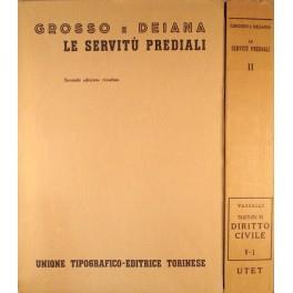 Le servitù prediali - Giuseppe Grosso - copertina