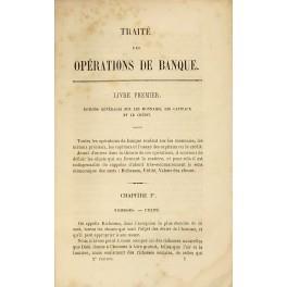 Traite theorique et pratique des operations de banque - copertina