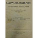 Gazzetta del Procuratore. Rivista critica di dottrina, giurisprudenza e legislazione. Diretta da Giovanni Battista di Lorenzo. Anno XXVIII - 1896-97